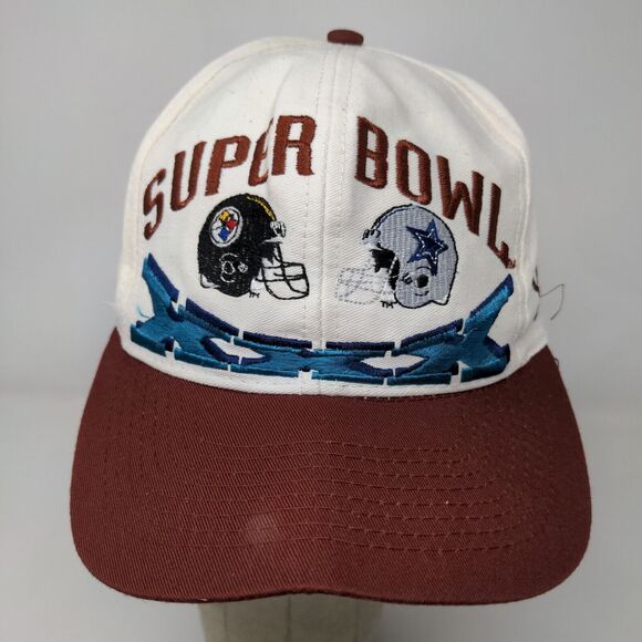 Logo Athletic Men's NFL Super Bowl XXX Hat Cowboys Steelers Vintage Embroidered - Picture 3 of 14